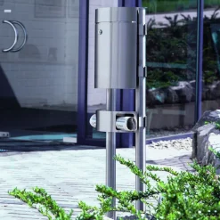 Albert 690765 Standbriefkasten mit Zeitungsfach