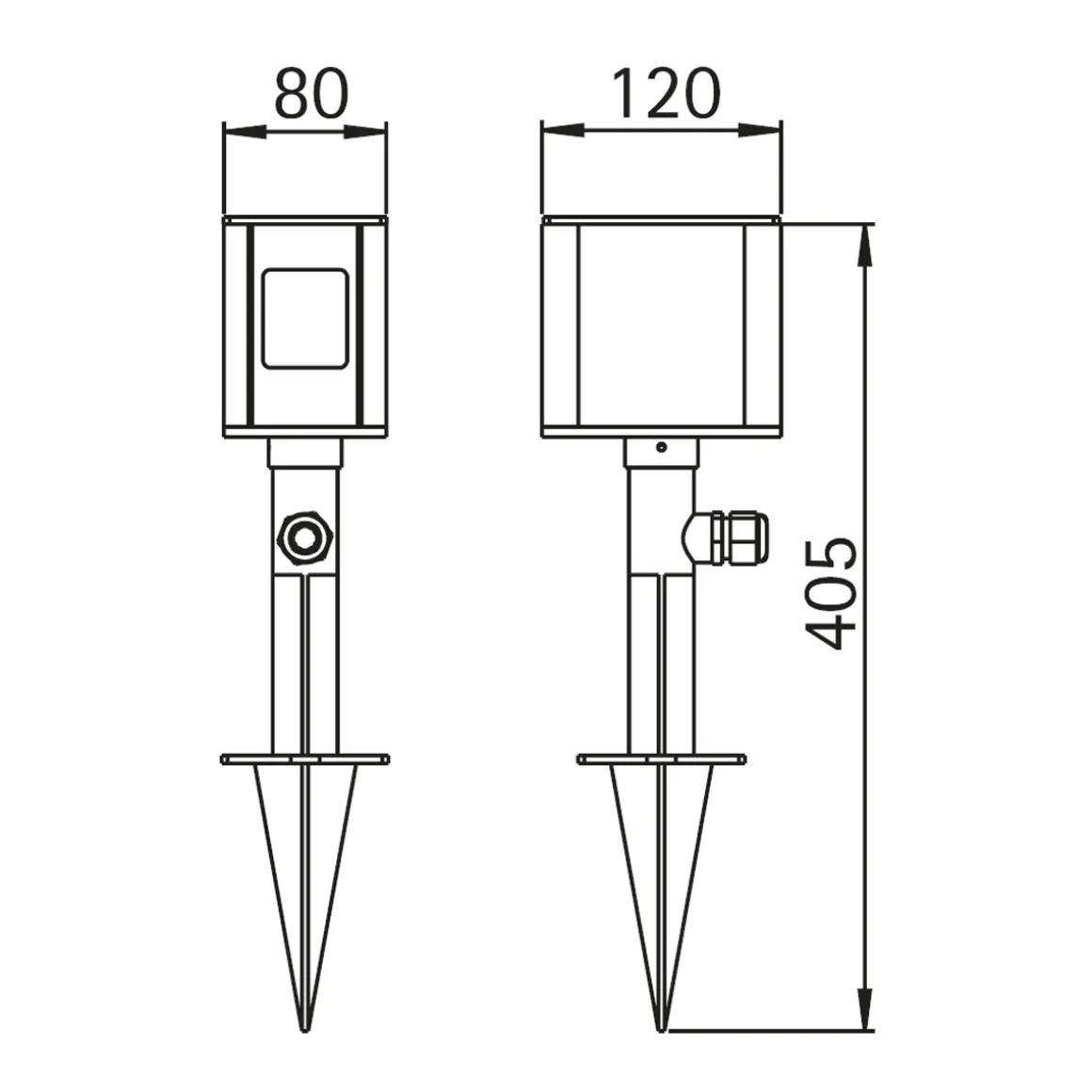 Albert 66210 Steckdosenspieß
