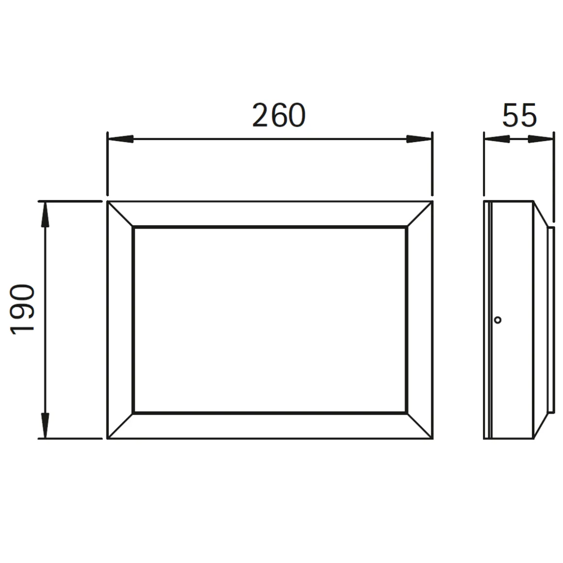 Albert 6403 Wand- / Deckenleuchte