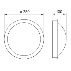 Albert 696174 Wand- / Deckenleuchte