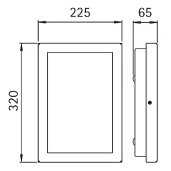 Albert 69635 Wand- / Deckenleuchte