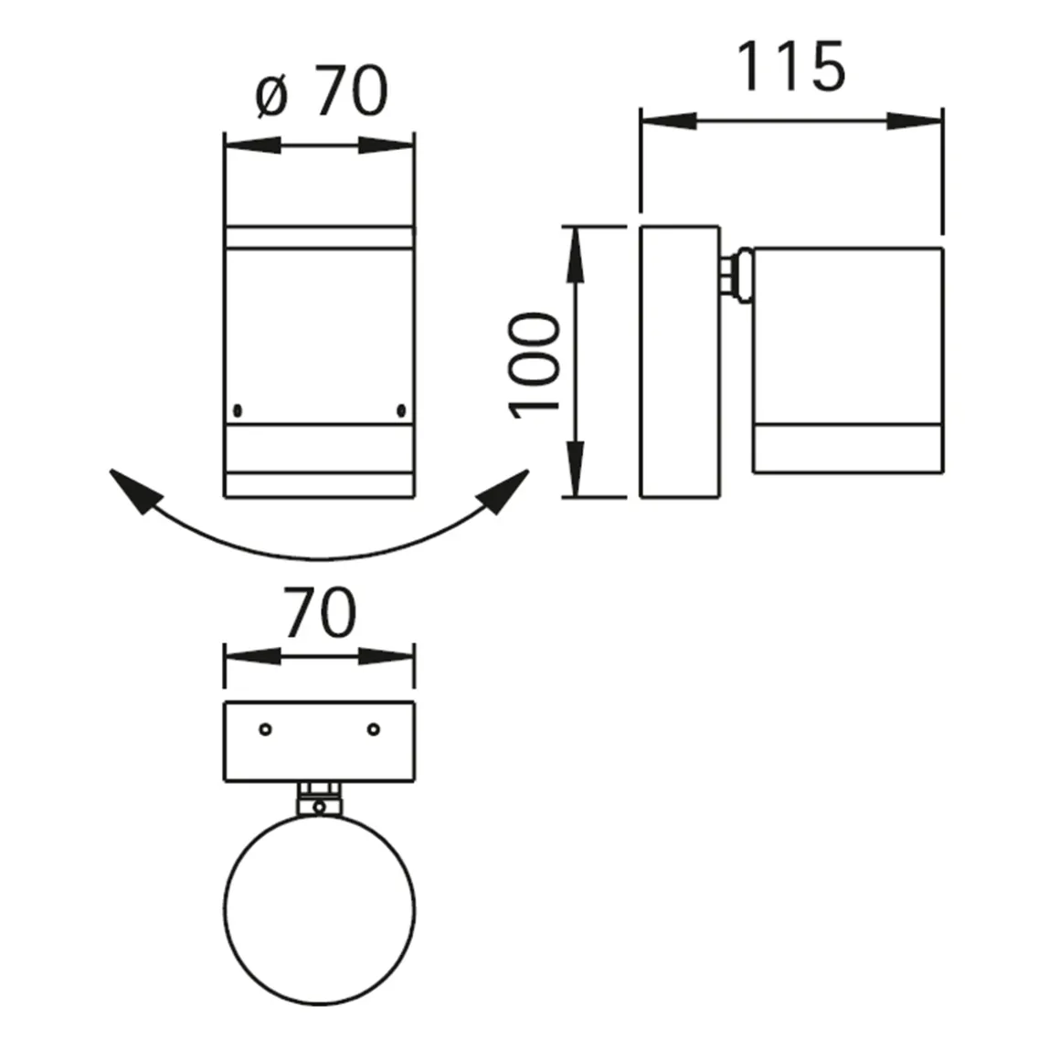 Albert 2193 Wandstrahler
