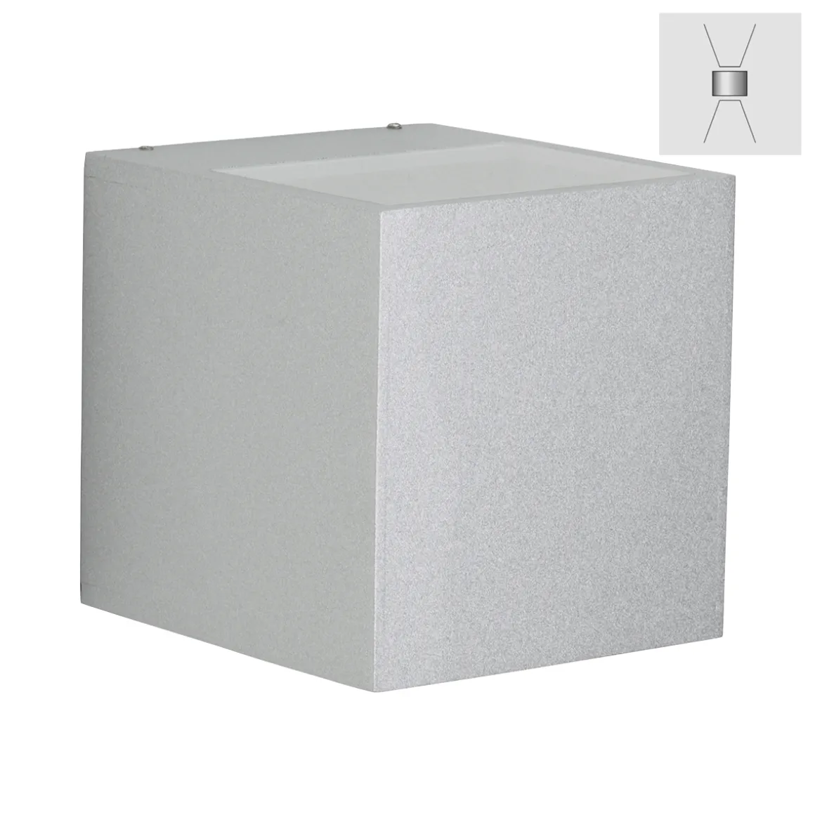 Albert 2417 Wandstrahler, breit/breit