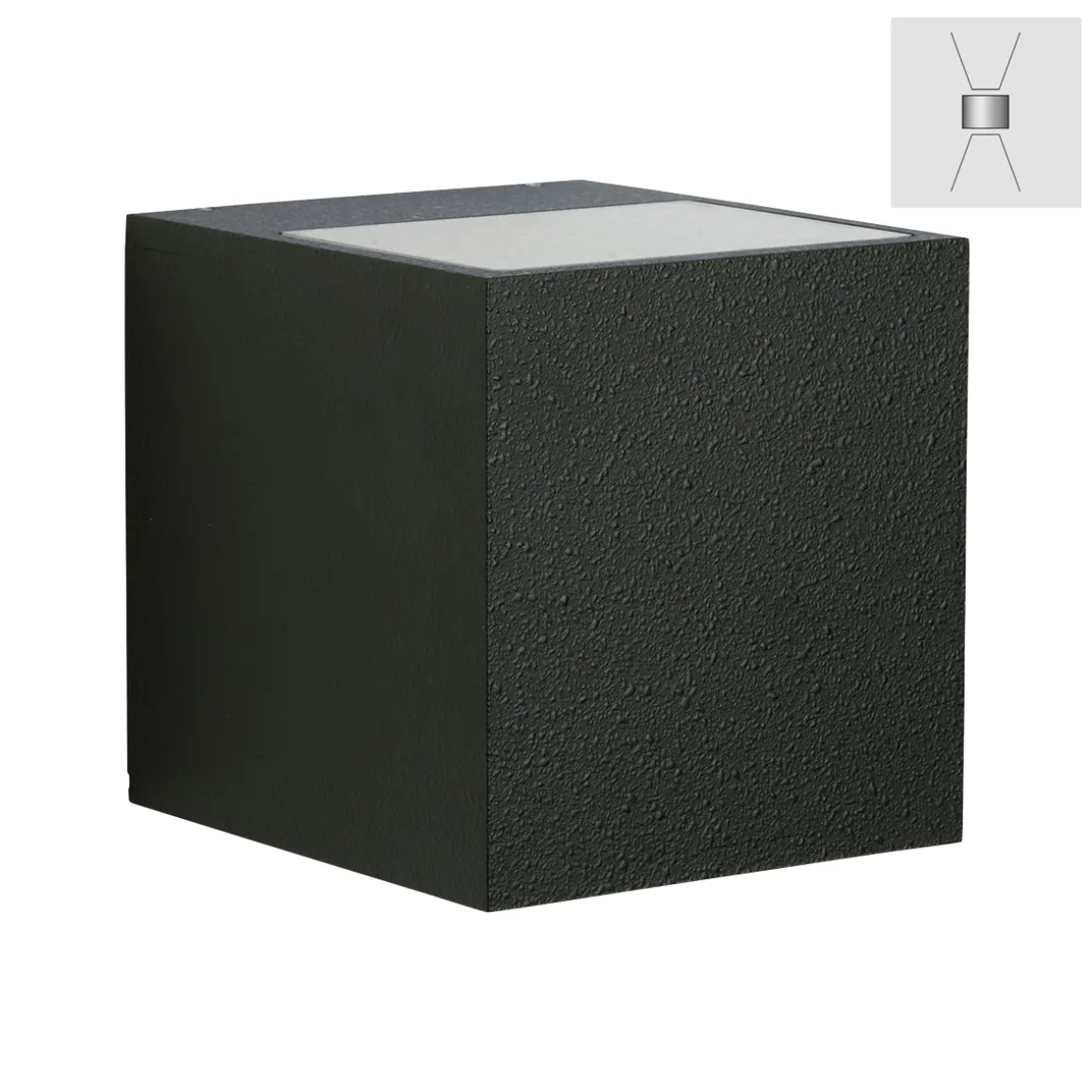 Albert 2417 Wandstrahler, breit/breit