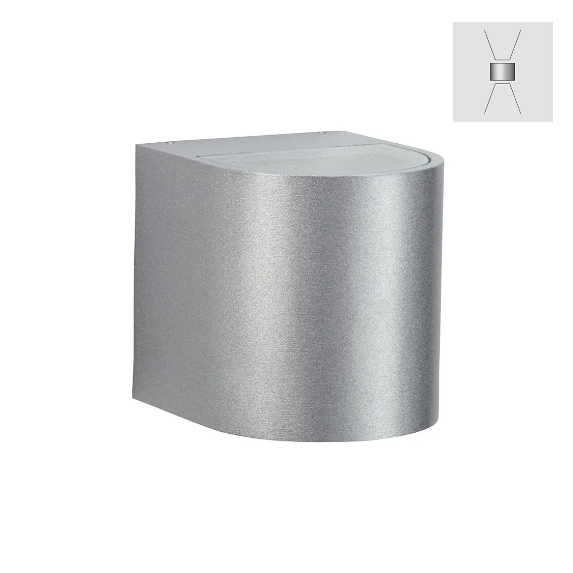 Albert 2402 Wandstrahler, breit/breit