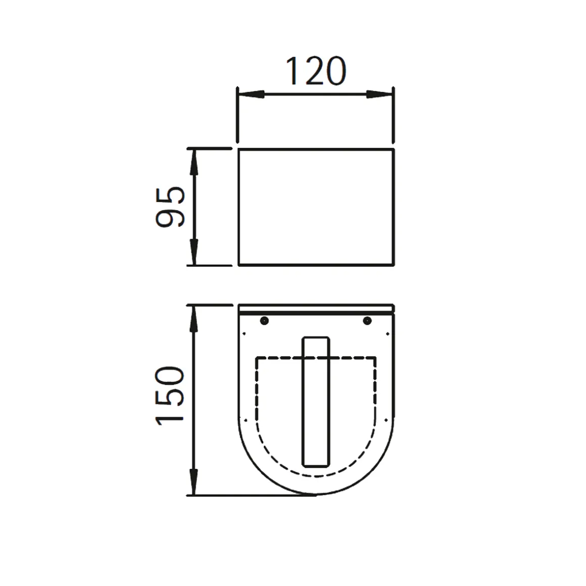 Albert 692336 Wandstrahler, eng/breit