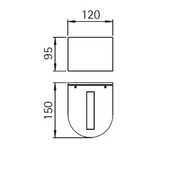 Albert 692335 Wandstrahler, eng/eng
