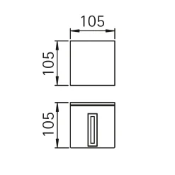 Albert 692373 Wandstrahler, eng/eng