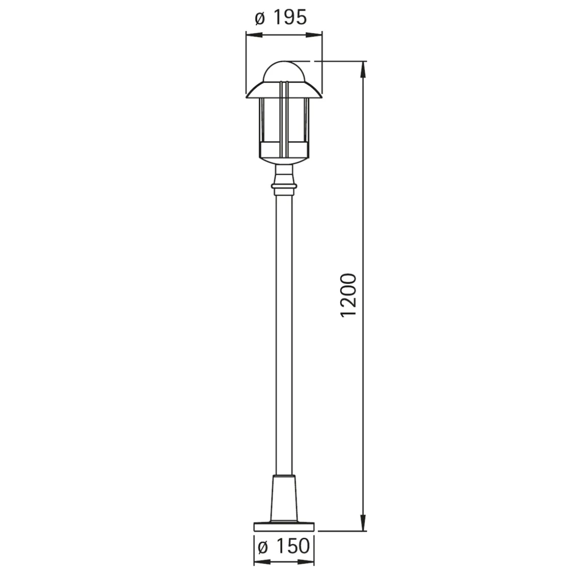 Albert 4141 Wegeleuchte