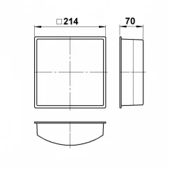 Albert G 348 Opalglas / Ersatzglas