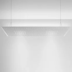 Artemide Architectural Eggboard Matrix LED Pendelleuchte, Direkt / Indirekt, 160 x 80 cm