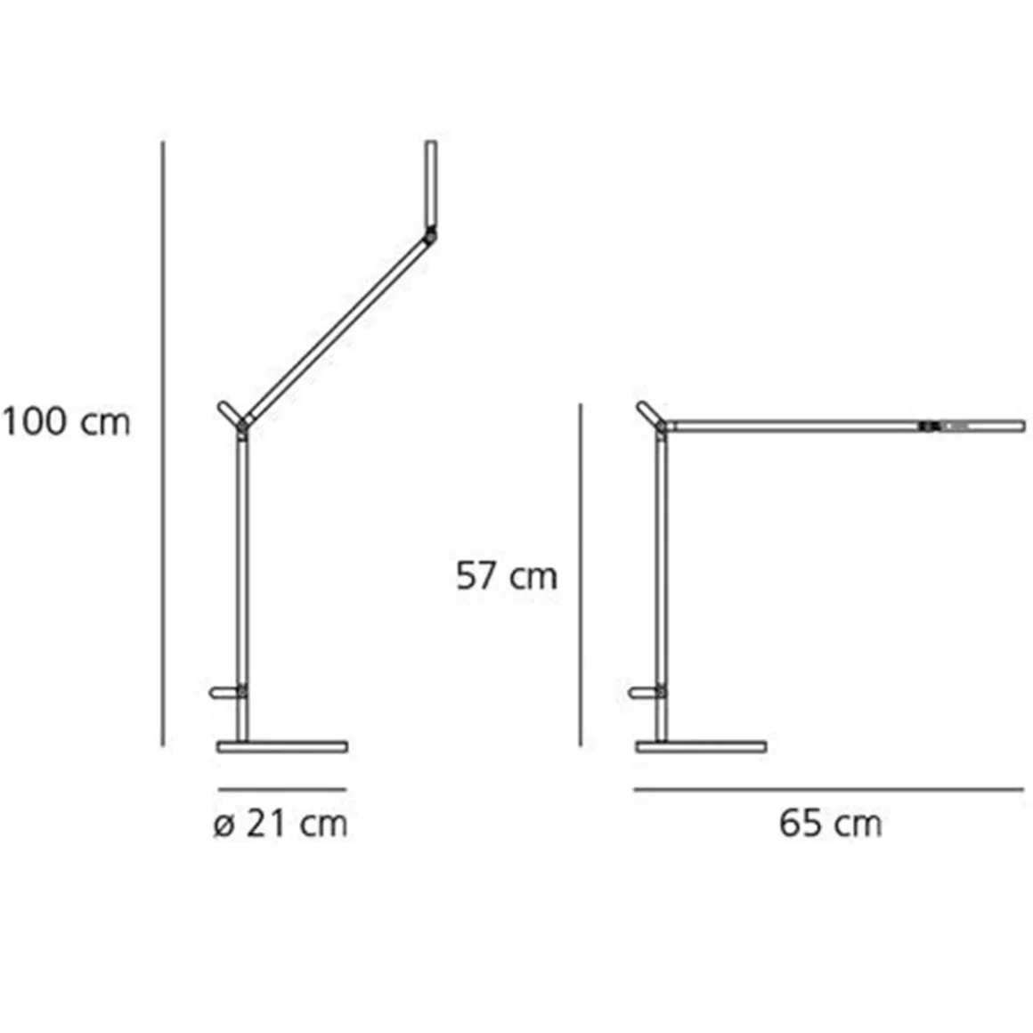 Artemide Demetra LED Tavolo mit Tischklemme