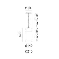 Artemide Gople Lamp Sospensione