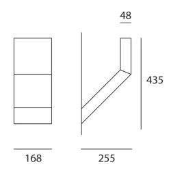Artemide Outdoor Chilone LED Außenwandleuchte