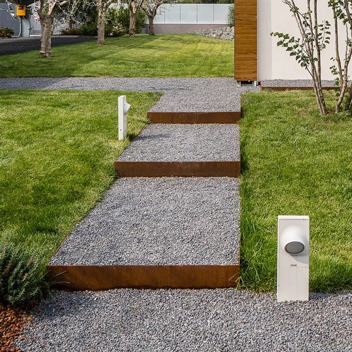 Artemide Outdoor Ciclope LED Pollerleuchte, einseitiger Lichtaustritt