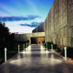 Artemide Outdoor Ciclope LED Pollerleuchte, einseitiger Lichtaustritt