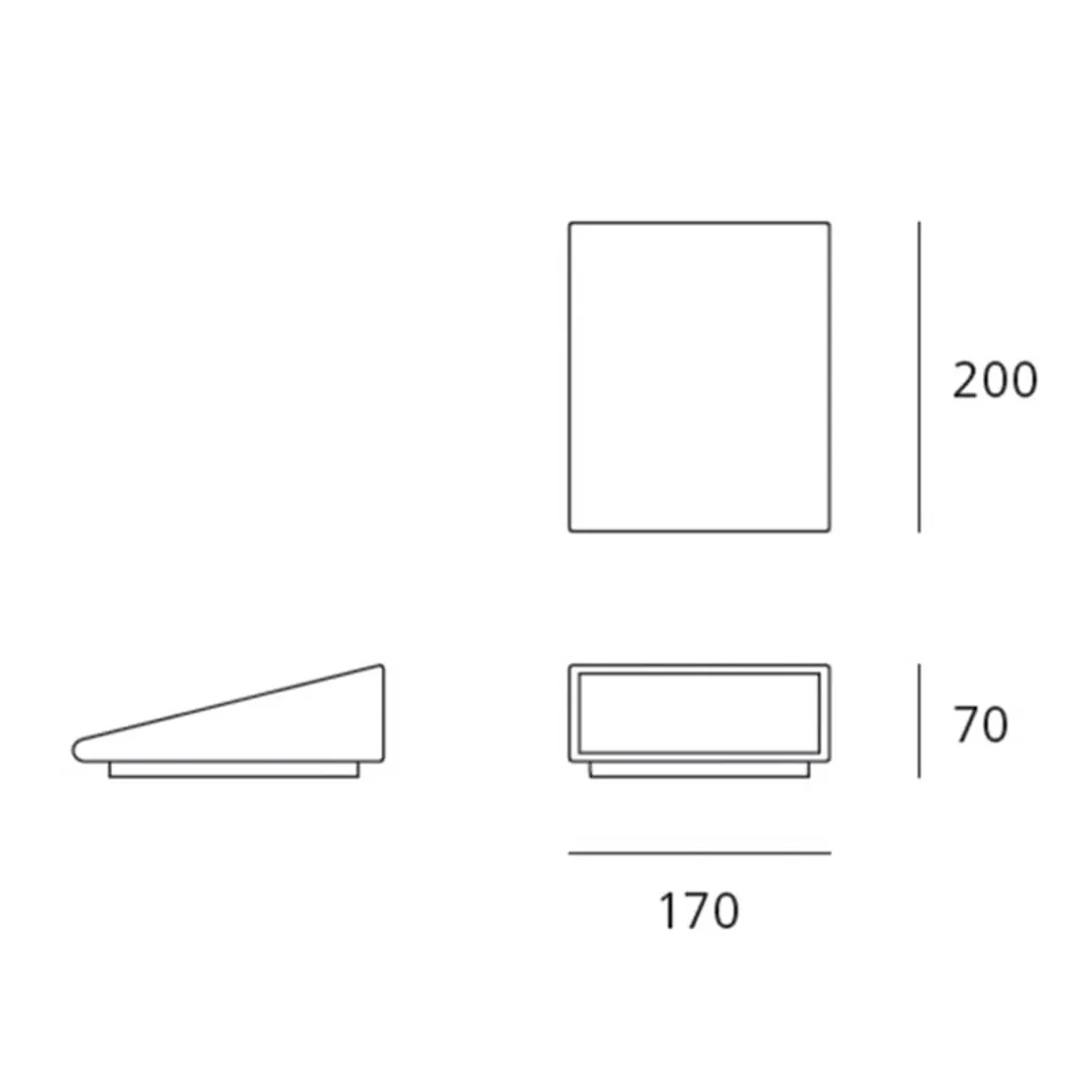 Artemide Outdoor Cuneo LED Boden- / Wandleuchte