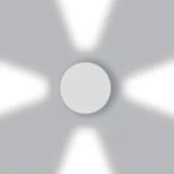 Artemide Outdoor Effetto 16R LED Außenwandleuchte 4L, 4 x 40°