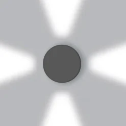 Artemide Outdoor Effetto 16R LED Außenwandleuchte 4L, 4 x 40°