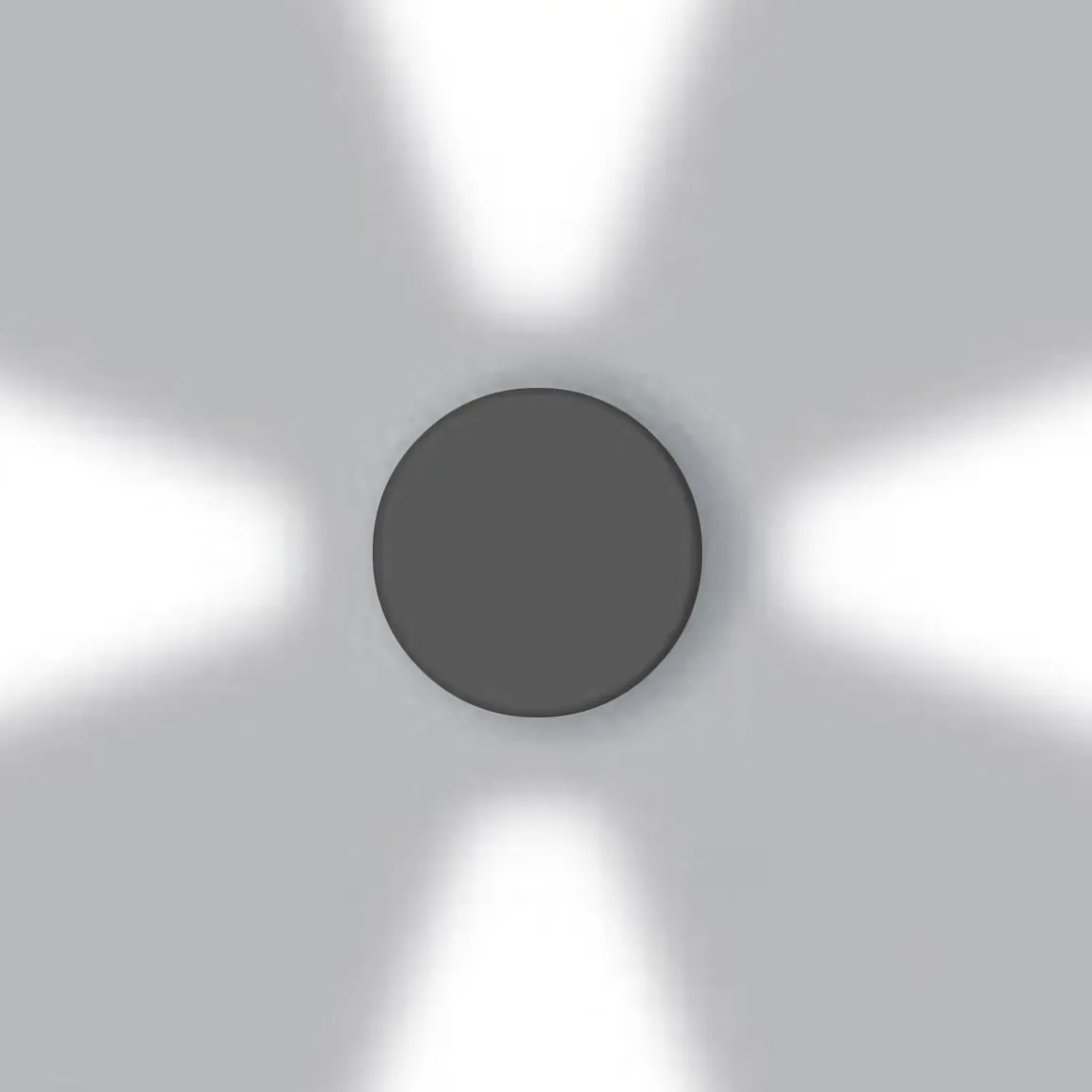 Artemide Outdoor Effetto 16R LED Außenwandleuchte 4L, 4 x 40°