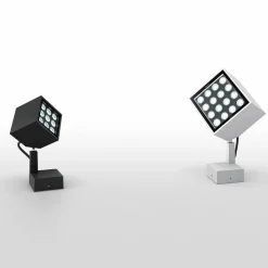 Artemide Outdoor Epulo 18 LED Außenwand- / Bodenleuchte, 6° Abstrahlwinkel