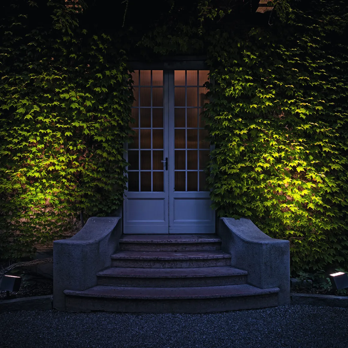 Artemide Outdoor Epulo 18 LED Außenwand- / Bodenleuchte, 6° Abstrahlwinkel