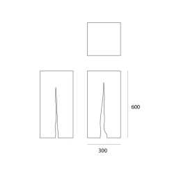 Artemide Outdoor Granito Pollerleuchte