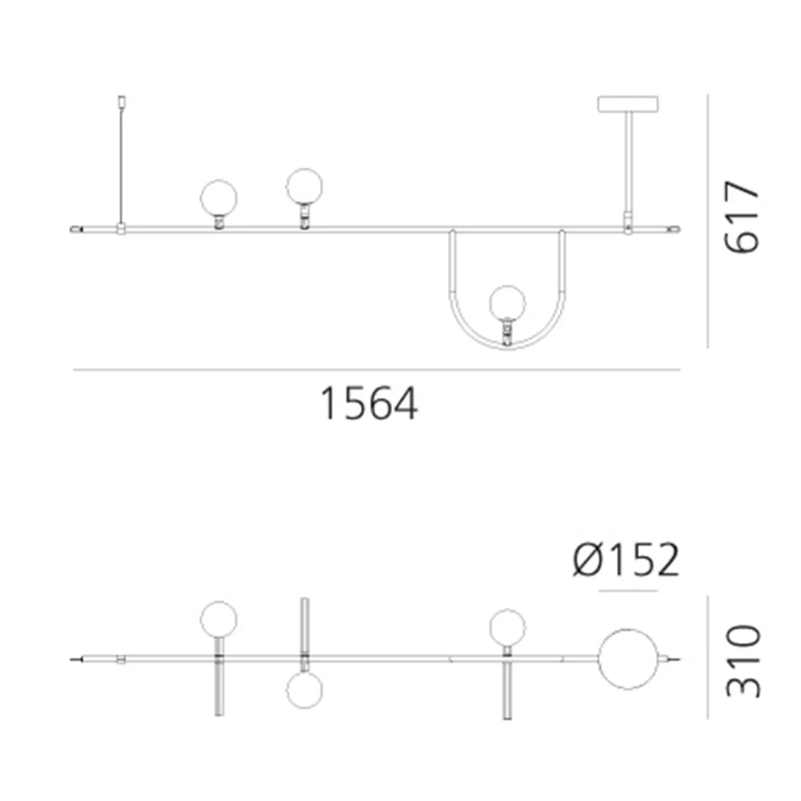 Artemide Yanzi SC1 LED Sospensione