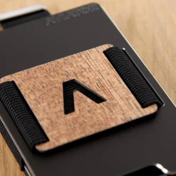 Aviator Wallet Wood x Carbon Fiber Cash Clip Style 