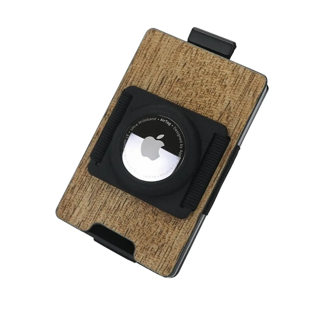 Aviator Wallet Wood x Carbon Fiber Slide Slim Wallet Geldbörse