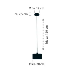 Bankamp Leuchten Karl 75 Pendelleuchte, 1-flg.
