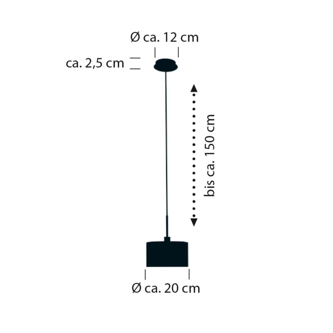 Bankamp Leuchten Karl 75 Pendelleuchte, 1-flg.