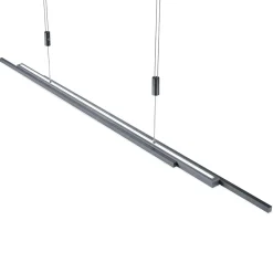 Bankamp Leuchten Lightline II up & down LED Pendelleuchte, Vertical dim