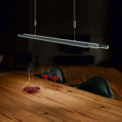 Bankamp Leuchten Lightline II up & down LED Pendelleuchte, Vertical dim