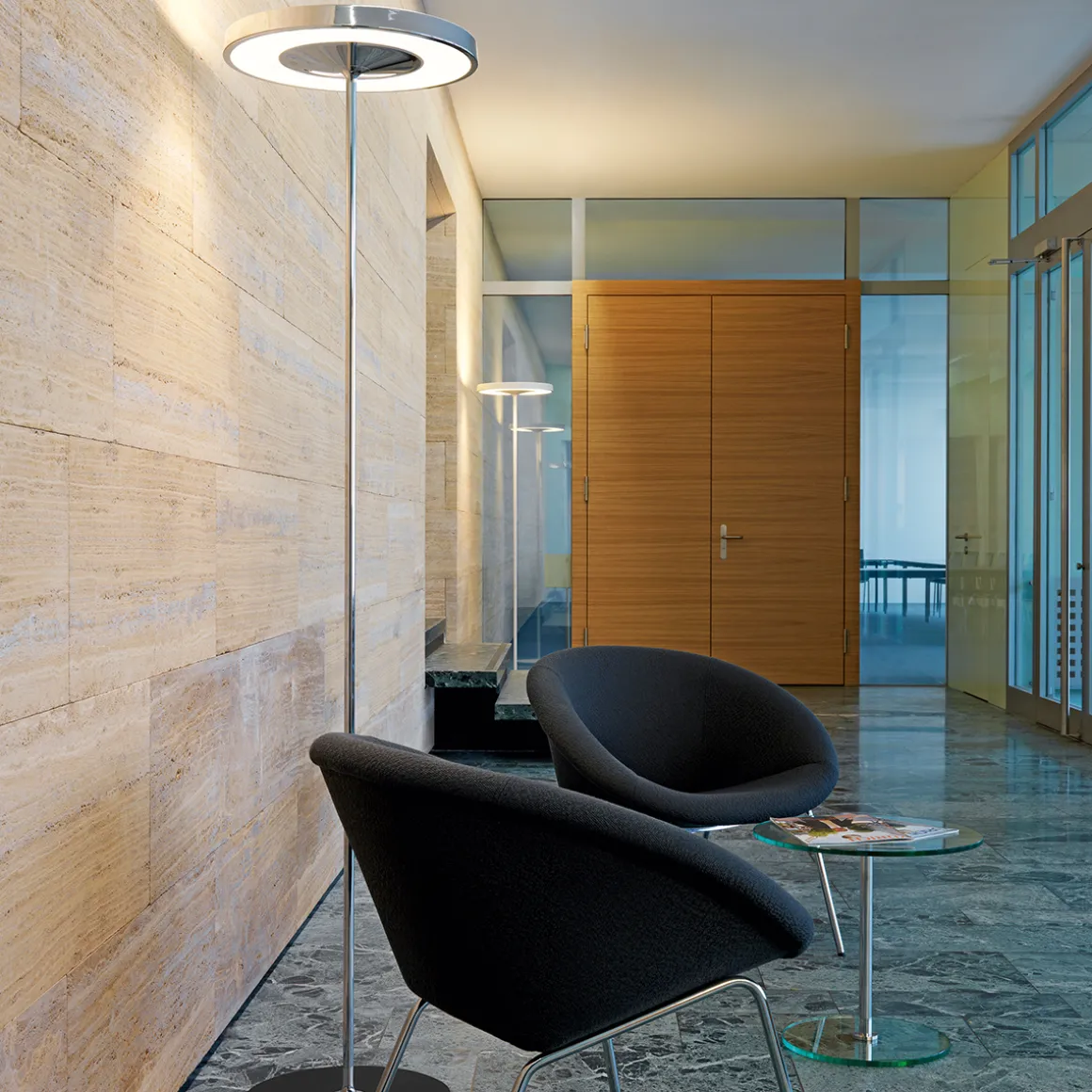 Belux Disk-10 LED Stehleuchte