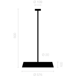 Belux Koi-30 Neo LED Neo Pendelleuchte