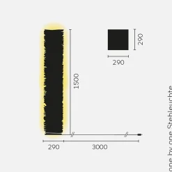 Belux One By One LED Stehleuchte