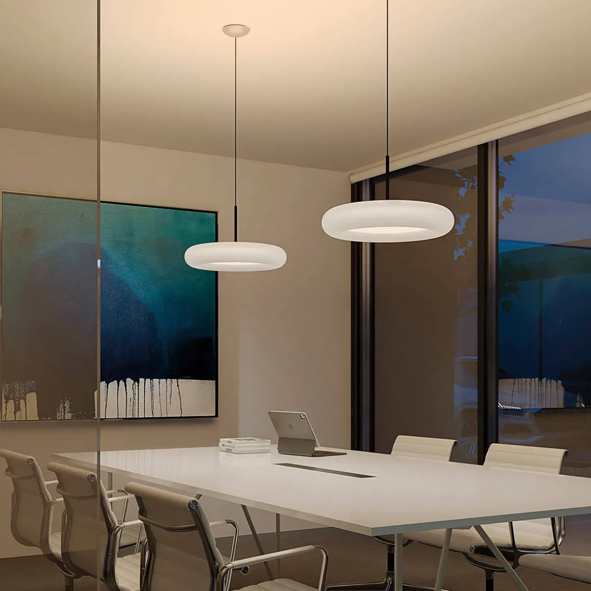 Belux Oto-34 LED Pendelleuchte, Wireless Dim