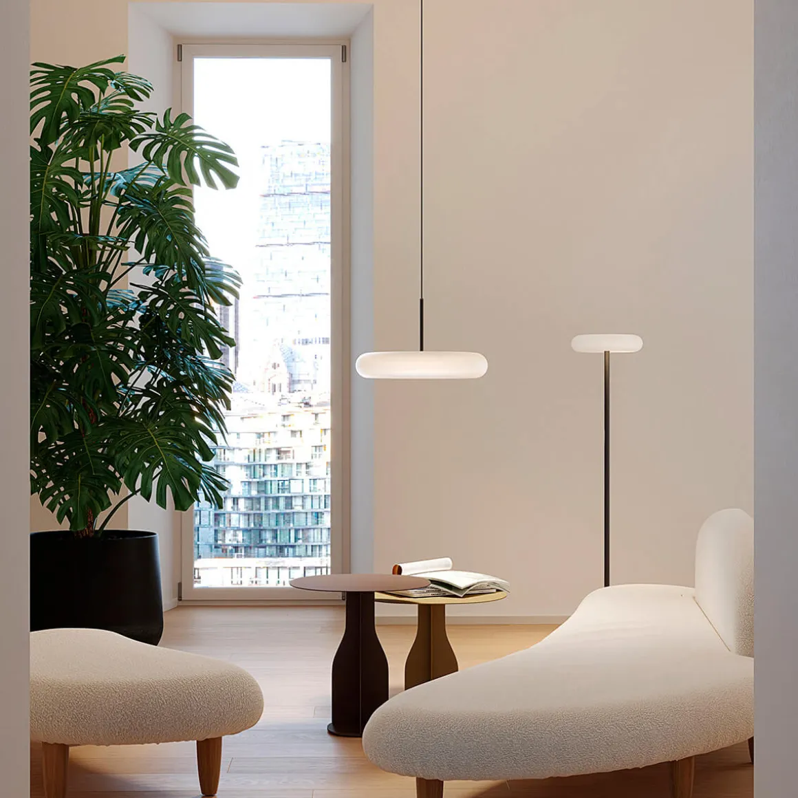 Belux Oto-34 LED Pendelleuchte, Wireless Dim