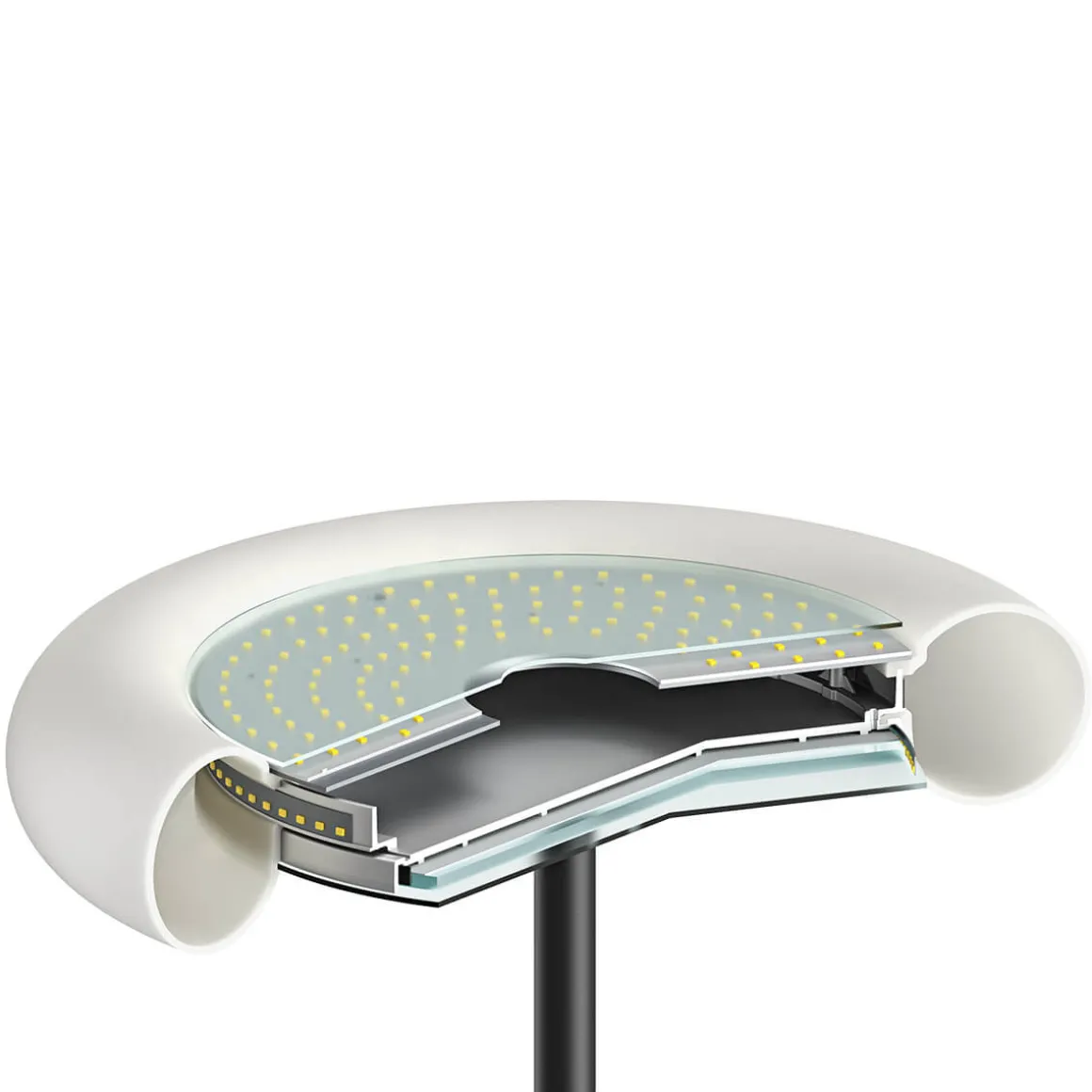 Belux Oto-10 LED Stehleuchte, Multisens