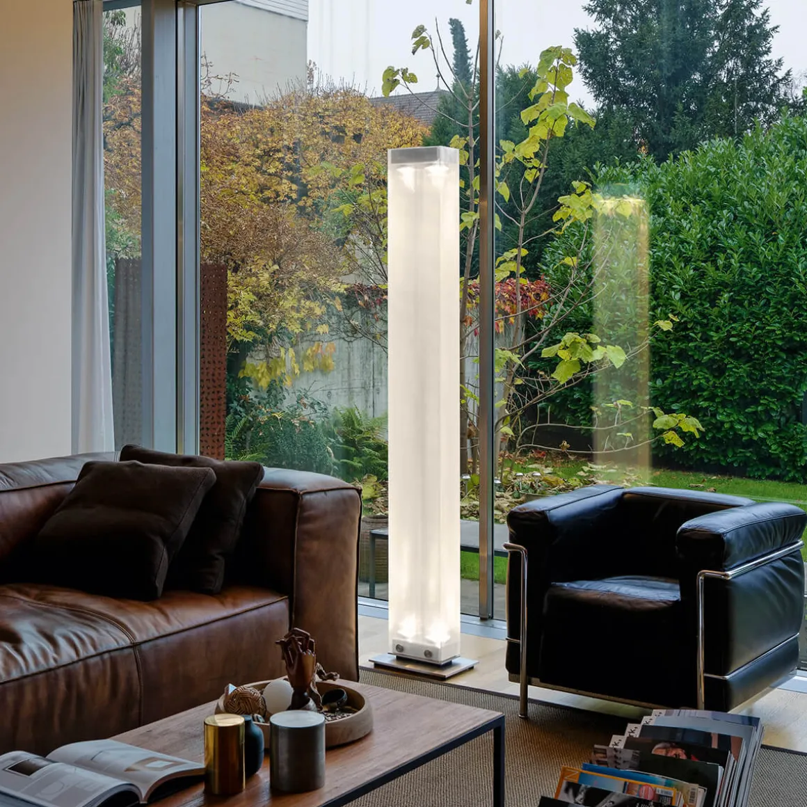 Belux Twilight-12 LED Stehleuchte, Dim-to-Warm