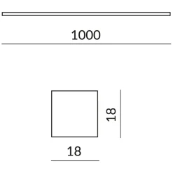 Bruck Asta DIFFUS C LED Deckenleuchte