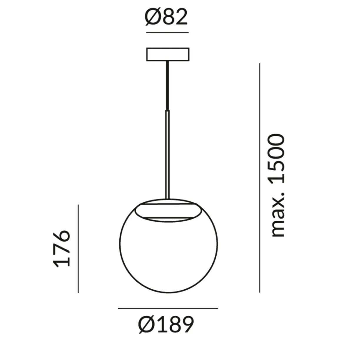 Bruck Blop Moll AC S LED Pendelleuchte