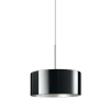 Bruck Cantara Glas LED Pendelleuchte, Ø: 19 cm, Pendel: Chrom matt, Rückläufer