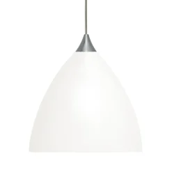 Bruck Duolare Silva Down Ø: 16 cm Fassung: Chrom matt Pendelleuchte