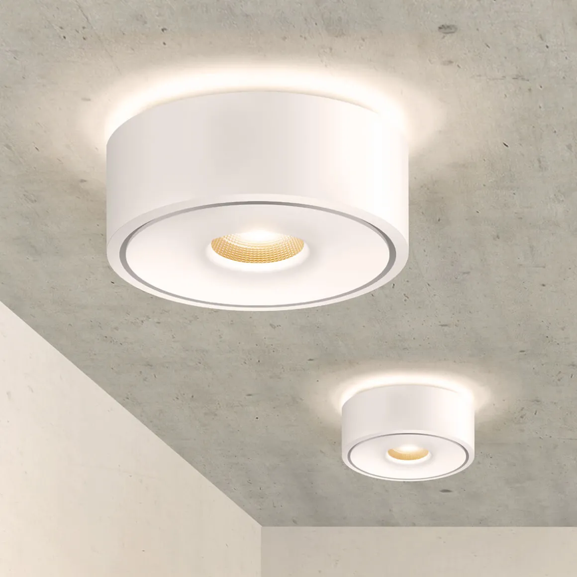 Bruck Vito 120 50° LV C LED Deckenaufbauleuchte