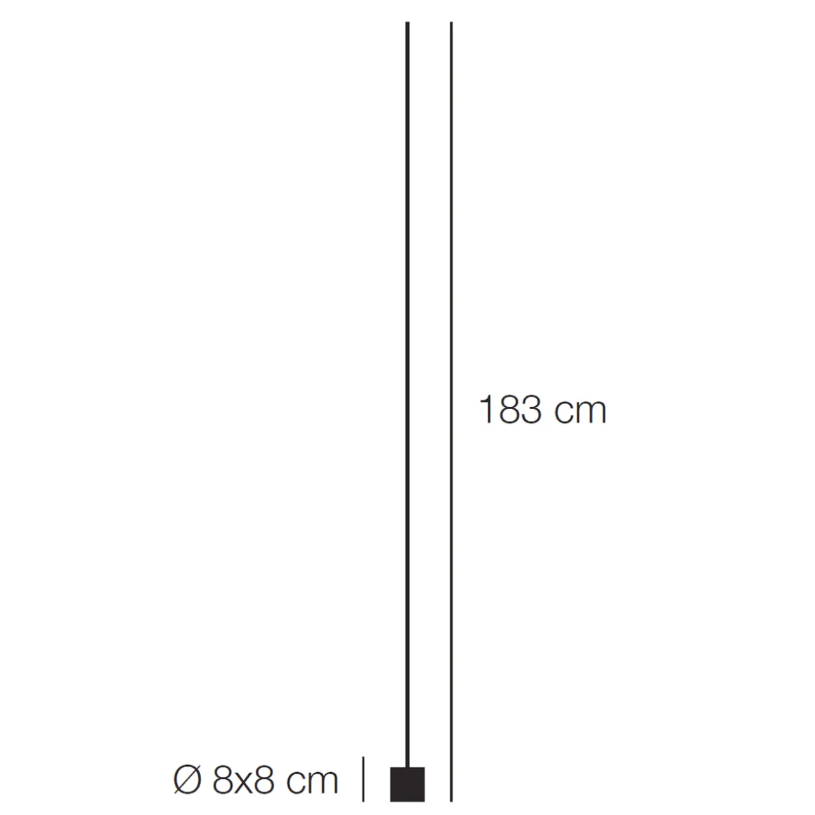Catellani & Smith Light Stick F LED Stehleuchte