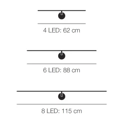 Catellani & Smith Light Stick CW LED Wand- / Deckenleuchte