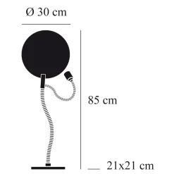 Catellani & Smith Luce d’Oro T Tischleuchte