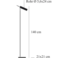 Catellani & Smith Lucenera 506 Stehleuchte
